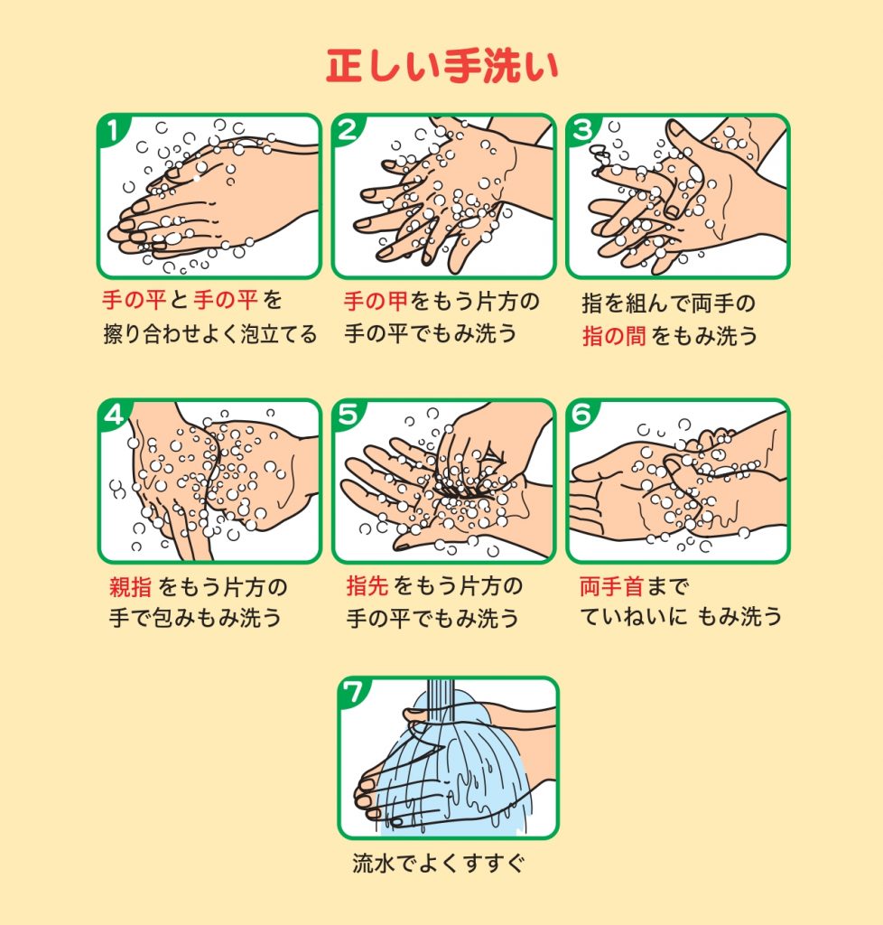 ウイルス感染予防のために正しい手洗いを身につけよう 小松ソフィア病院 全てを患者様のために